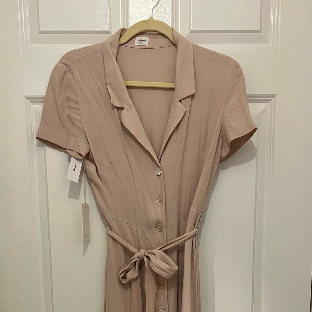 Aritzia Camille Dress, Small, Blush